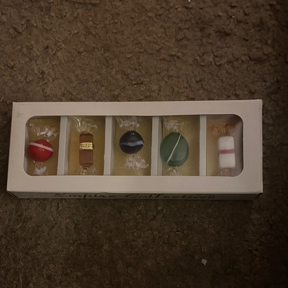 Murano Festive Glass Candy Set